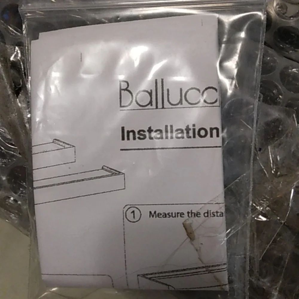 New No Box Set Of 4 Ballucci Floating Wall Shelves